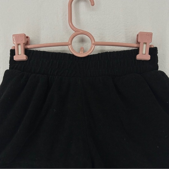 Forever 21 Terrycloth Short Shorts Womans Small Black - Picture 2 of 9